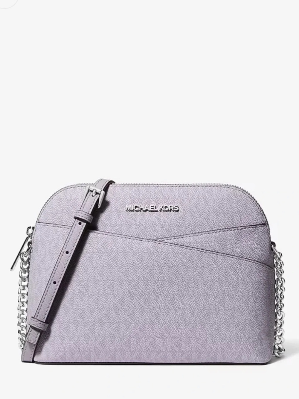 Michael Kors Let Set Travel Medium Dome Crossbody Lilac